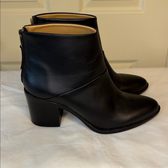 Nisolo Dari Black Leather Ankle Boot size 8.5 - Picture 7 of 13